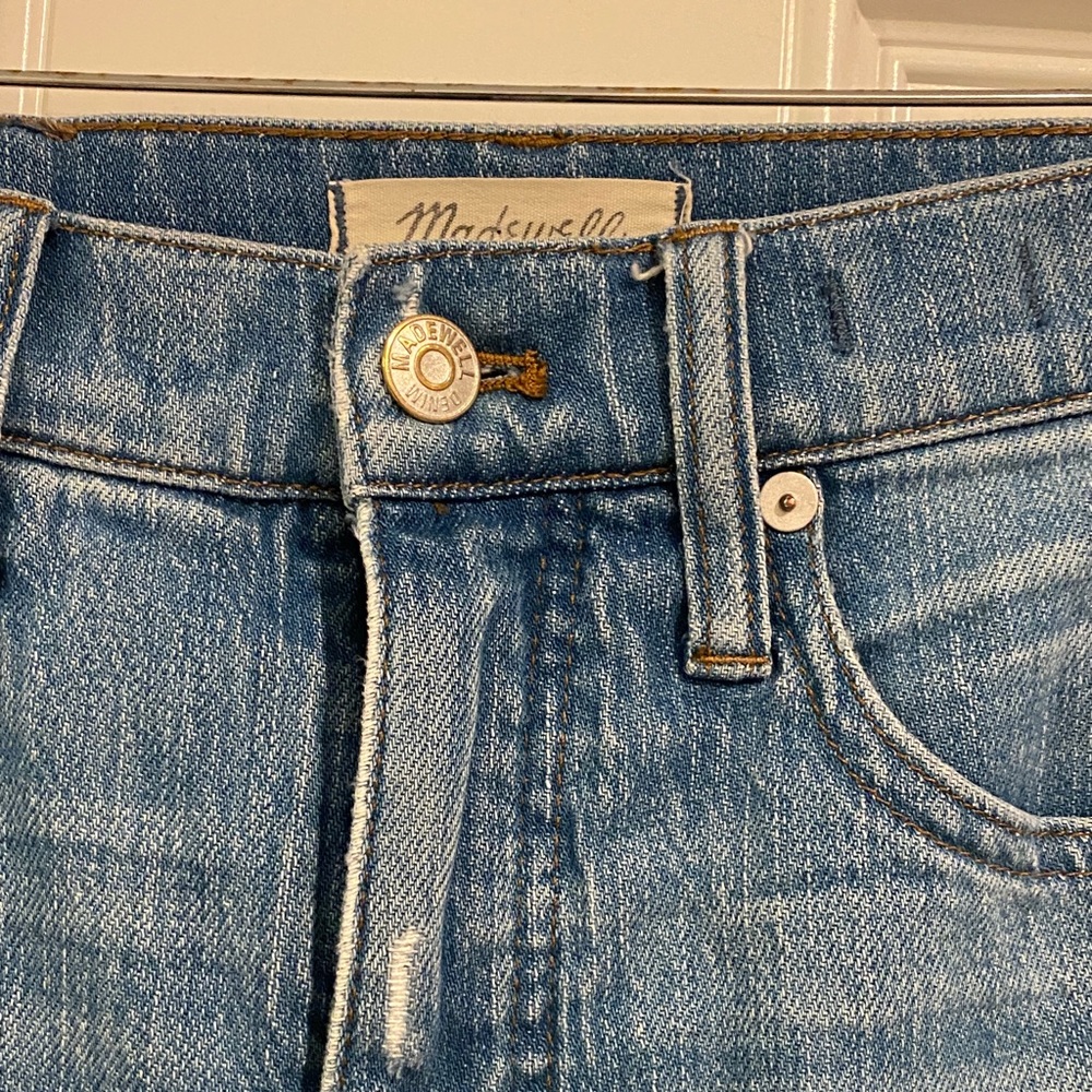 Madewell High Rise Jeans in Classic Blue